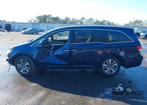 2015 Honda Odyssey Touring/Touring Elite из США, поврежденный, VIN 5FNRL5H98FB046149